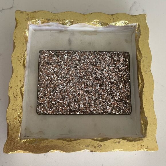 Kate Spade Greta Court Graham Glitter card holder City Scape - Picture 1 of 3